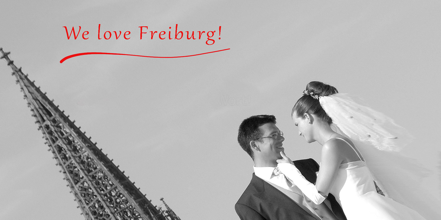 Freiburg, natürliche Hochzeitsfotos - we love